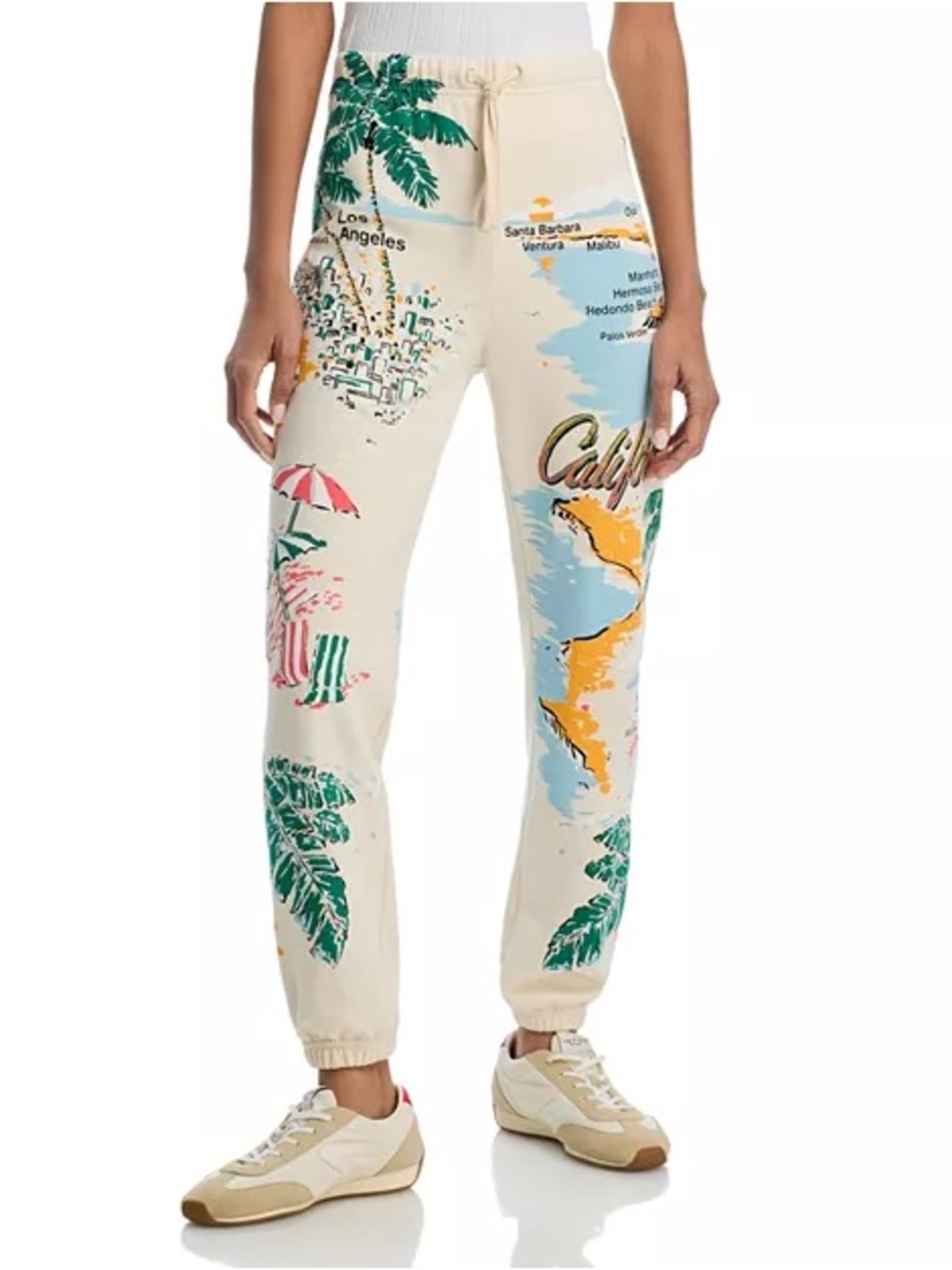 MOTHER The Seamless Lounger Ankle Sweatpants California‎ Coast Size Small (4-6)